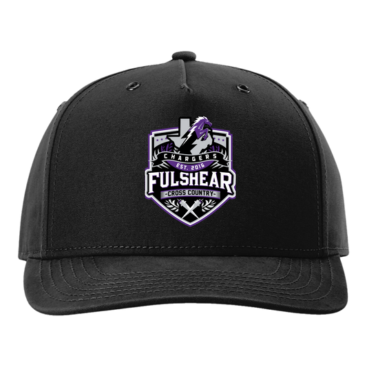 Richardson Burnside Cap with Embroidered XC Shield on Front