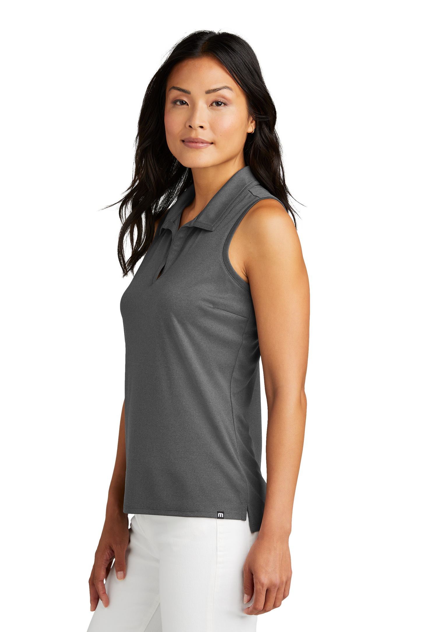 TravisMathew Women's Coto Performance Sleeveless Polo - Custom Decoration